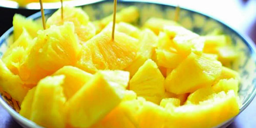 Nilai pemakanan dan keberkesanan nanas